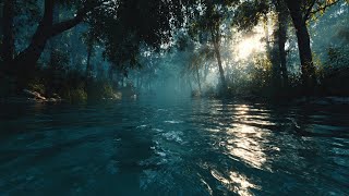 LIVE • Slow River Drift ASMR 🌊 Ultra Calm Water Flow for Deep Sleep, Meditation & Relaxation