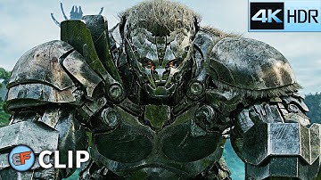 Apelinq vs Scourge - Opening Scene | Transformers Rise of the Beasts (2023) 4K HDR Movie Clip