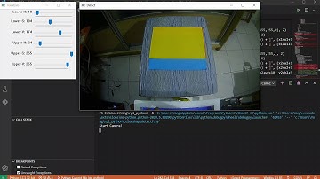 OpenCV Color Sequence Detection for Robotic Control