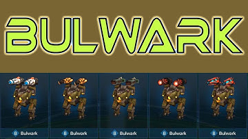 War Robots Test Server Gameplay Bulwark