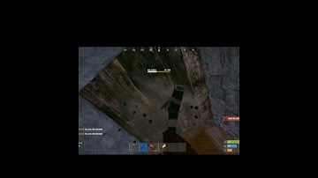 getting raided in rust #rustgame #gaming #playrust #rust #funny