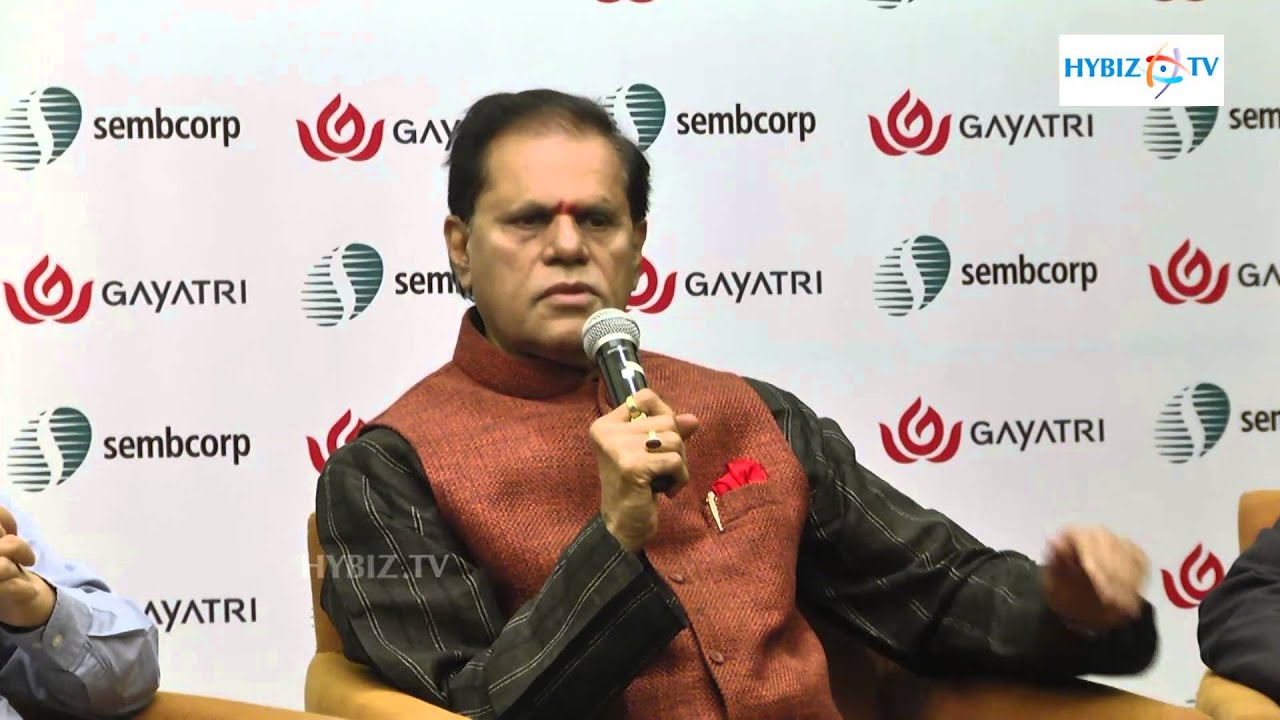 Subi Rama Reddy Subbarami Reddy Founder Gayatri Group - SEMBCORP launches 2640 MW Power ...