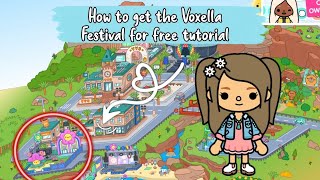 How to get the voxella festival for free in tocaboca tutorial 100% working *easy*