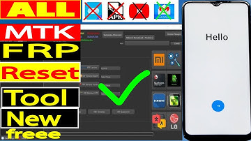 All Mtk Device Frp and Factory Reset Tool