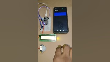 NodeMCU PIR Motion Detection System using Blynk App
