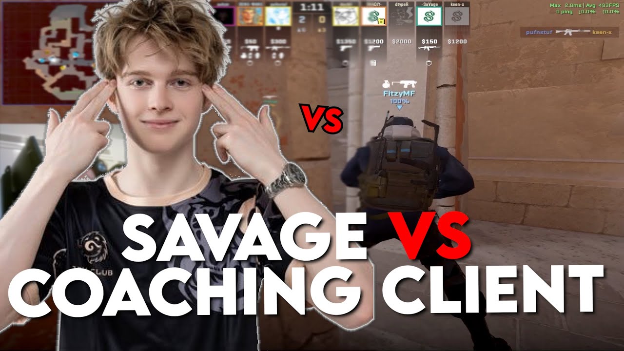 I matched up against my coaching client in Faceit, so we decided to review the game
