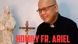 Homily Father. Ariel Tecson, RCJ- THE NOVICE DIRECTOR SAINT MATTHEW PROVINCE