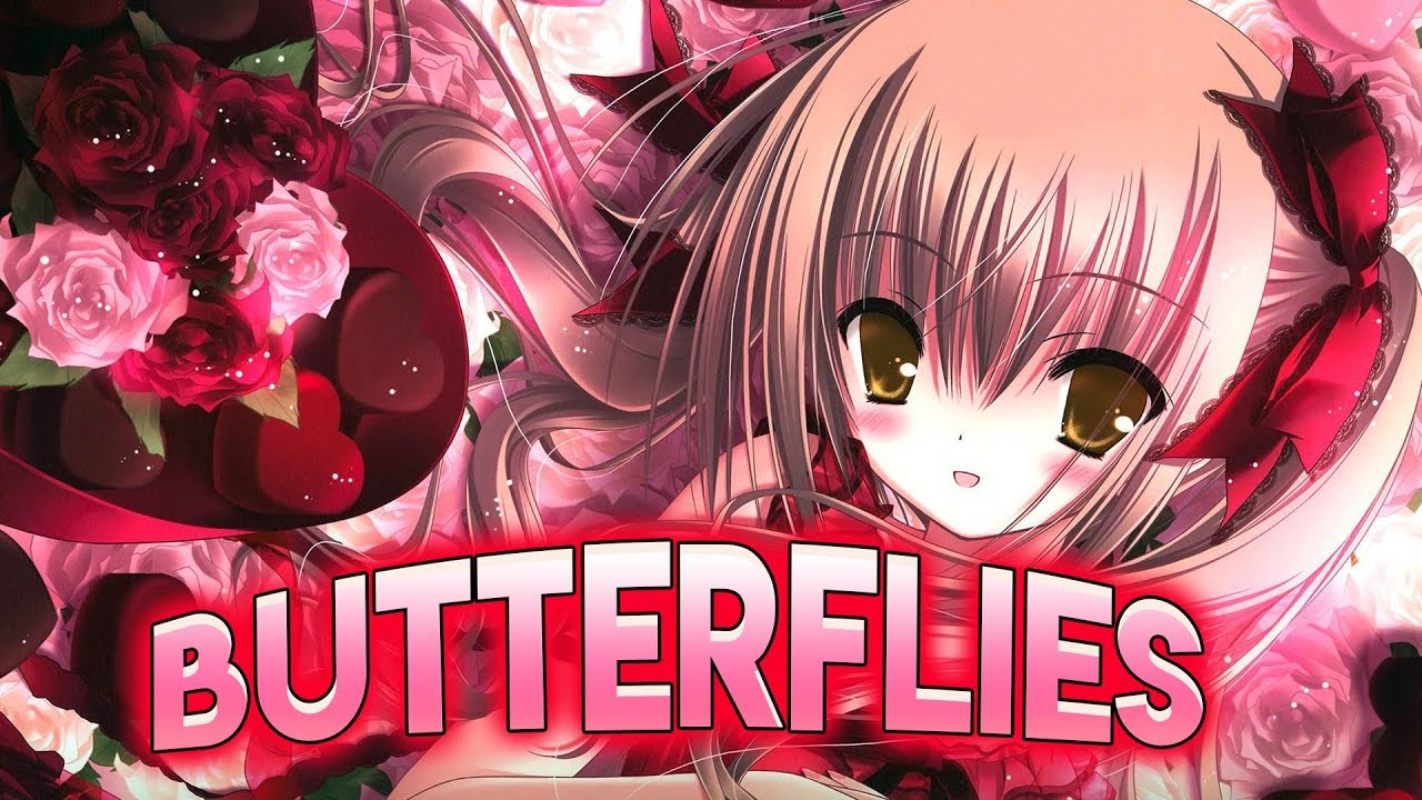 Nightcore Butterflies (Lyrics) YouTube