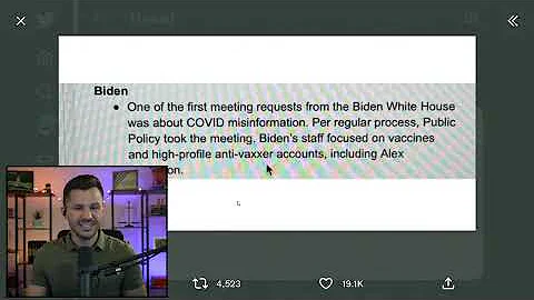 Twitter Files 10: White House(s) Demanded Misinfor...