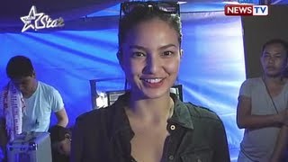 Sarah Lahbati sa set ng 'Makapiling Kang Muli'