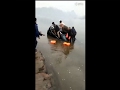 Man throws baby from sinking car only in china