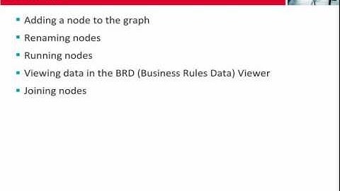 Node Basics with Lavastorm Desktop Professional