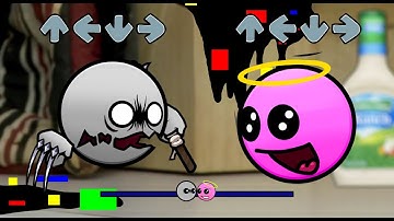 FNF NEW Geometry Dash 2.2 VS Geometry Dash 2.0 All Phases Sings Sliced | Fire In The Hole V5