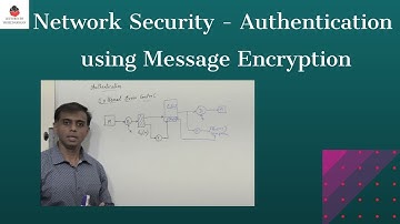 Network Security -  Authentication using Message Encryption | Cryptography