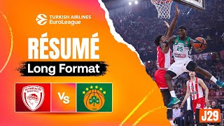 Un derby grec qui a tenu ses promesses ! Olympiacos vs Panathinaïkos - Résumé - EuroLeague J29