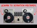 How to scratch vinyl records