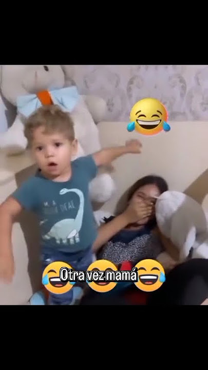 Otra vez mamá 🤨 #humor #broma #niños