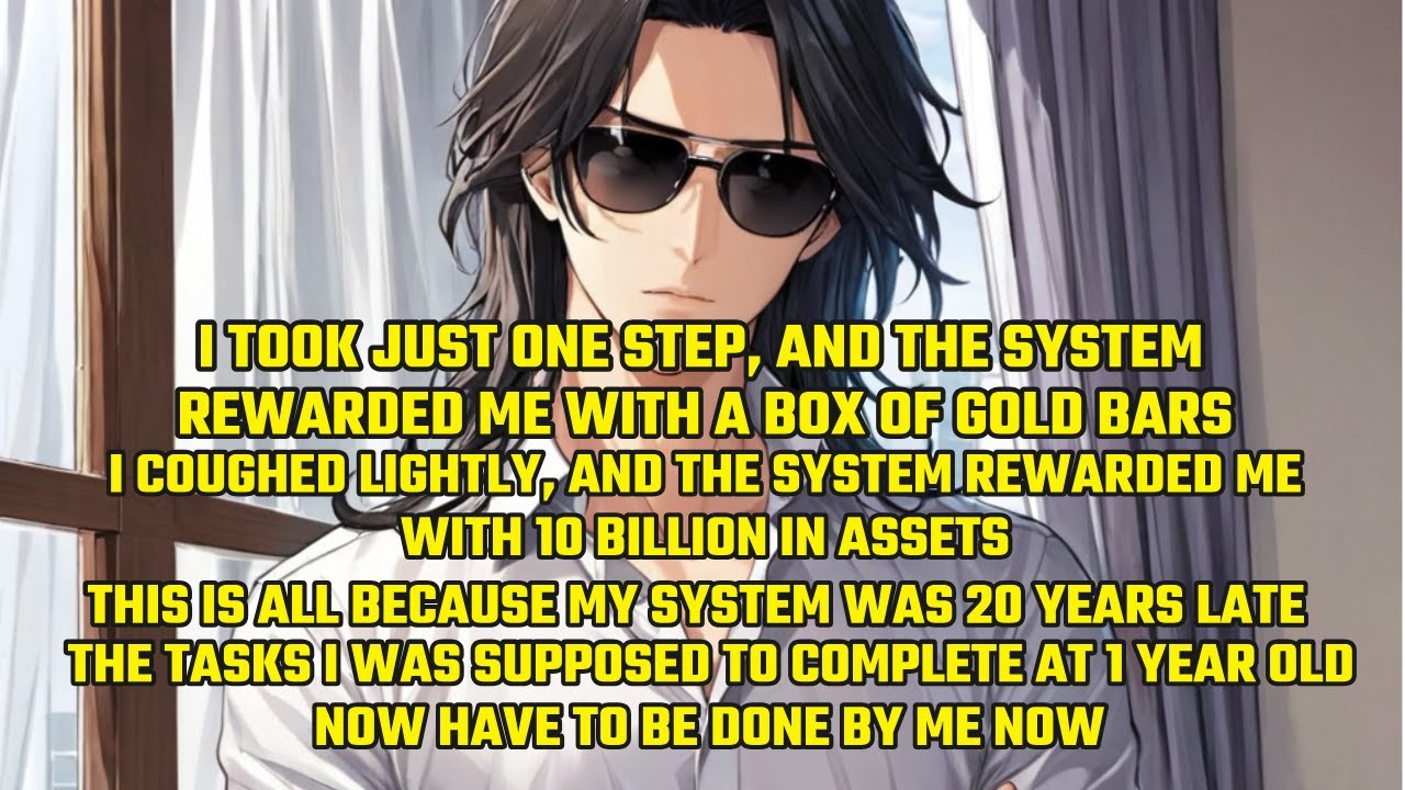 I Took Just 1 Step,the System Rewarded Me with a Box of Gold Bars.I Coughed,Rewarded Me 10 Billion！