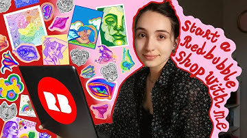 Start a Redbubble Shop with Me | Step by Step