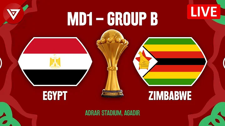 🔴EGYPT vs ZIMBABWE - CAF Africa Cup of Nations 2025 Preview & Predictions