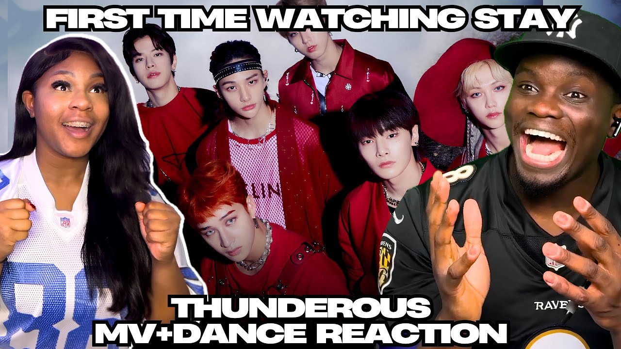 KPOP BEGINNERS REACT TO STRAY KIDS FOR THE FIRST TIME!!! STRAY KIDS THUNDEROUS MV + DANCE REACTION