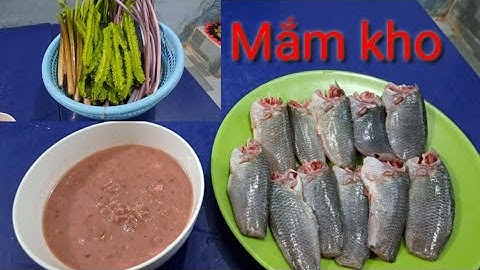 Mắm kho cá rô đồng #mamkhocarodong #amthuc #bahitv