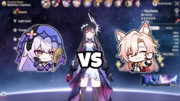 (V3) Hysilens Black Swan vs Jiaoqiu: E0, E1 and E2 Comparison | Honkai: Star Rail 3.5 Beta