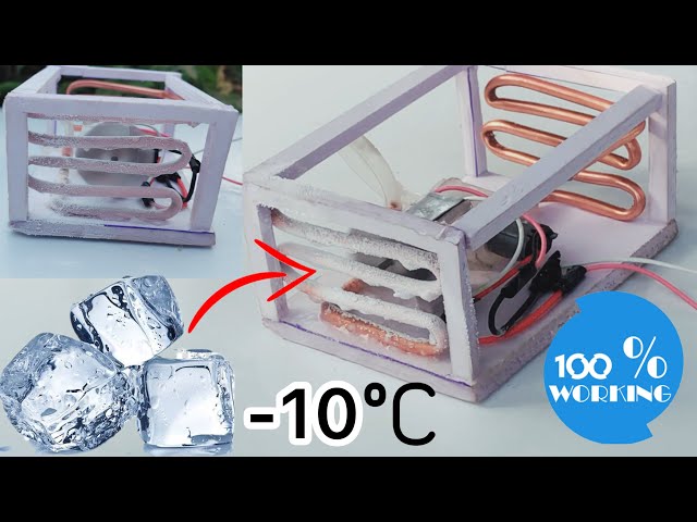 How to make AC || Smart Air conditioner At Home || Mini powerful AC class=