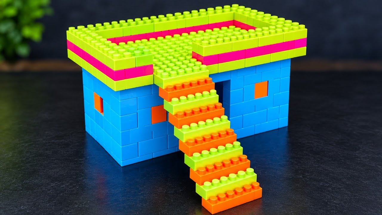 Satisfying Dly Big House Asrm building block #buildingblocks - YouTube