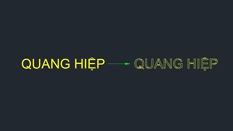Lệnh TXEXP - Text Explode (Phá vỡ chữ trong Autocad)