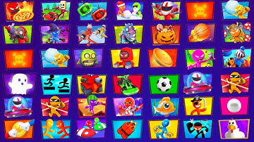 The Stickman Party 1 2 3 4 ALL MINIGAMES Tournament Gameplay ( android / ios )