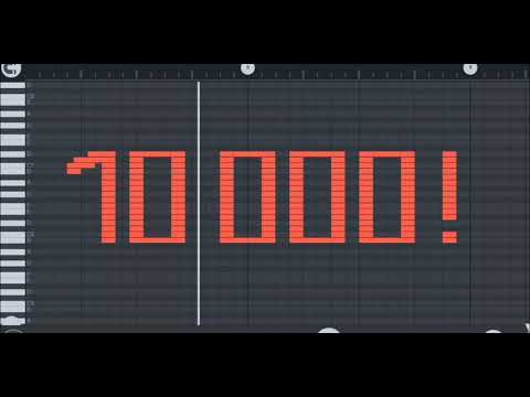 КАК ЗВУЧИТ 10 000 НА ПИАНИНО 🎹