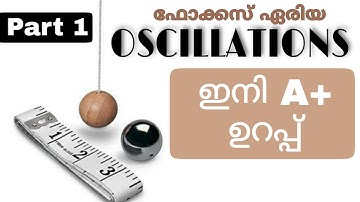 14. Oscillations | Part 1 | Plus One Focus Area