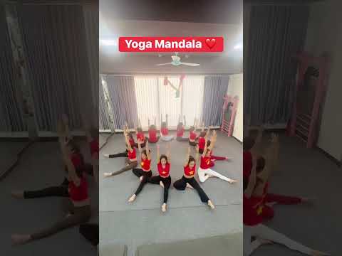 Yoga Mandala ❤️ #mandala #wow #art #yoga #trending #shorts #ytshorts #viral