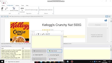 How to extract data from Tesco website using Webharvy