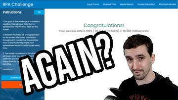 RPAChallenge.com in Blue Prism (The Streamlined Version)