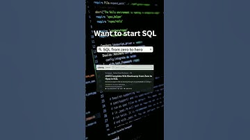 SQL course for beginners 🔥 #sql #shorts #viral