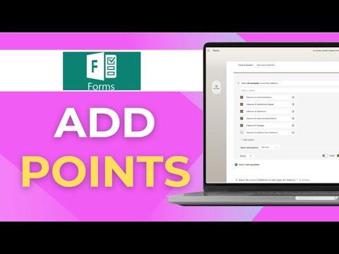 How to Add Points on Microsoft Forms Full 2025 Guide - YouTube