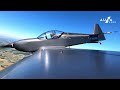 Integral r  first aerobatic flight