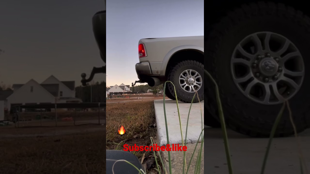 2015 ram 2500 39 degrees cold start , deleted and tuned 