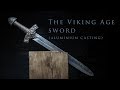 Литье алюминия в песок - меч викинга  ( The Viking Age sword - Aluminium casting )