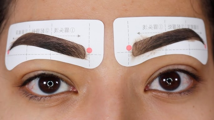 EASY HOWTO: GET THE BEST EYEBROWS! Sticker Stencil Eyebrows! - Alexisjayda - YouTube easy-howto-get-the-best-eyebrows-sticker-stencil-eyebrows-alexisjayda-youtube