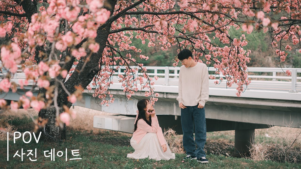 사람없는 비밀의 겹벚꽃 출사지에서 사진 데이트 ㅣ POV ㅣ RF 50mm f1.8