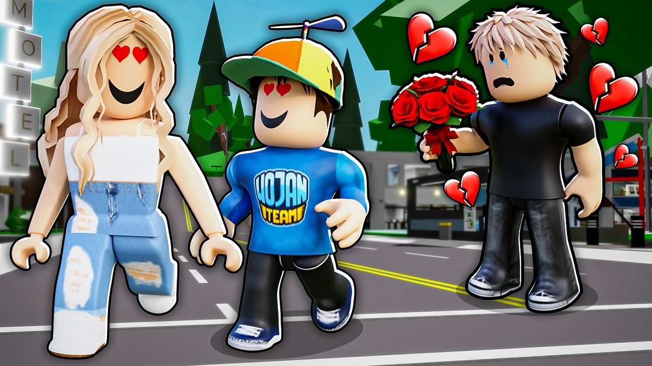 7-LATEK UKRADŁ MOJĄ DZIEWCZYNĘ w BROOKHAVEN RP... 😭 (Historyjka Roblox)