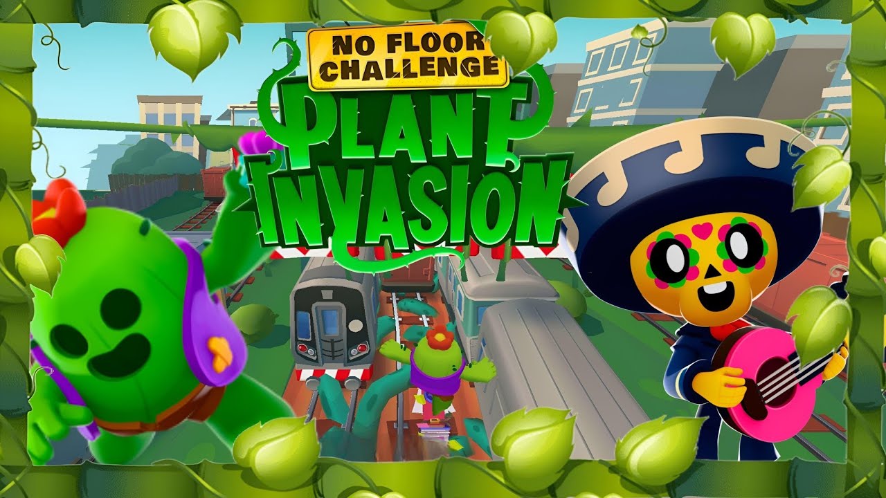 🌱🔥 PLANT INVASION EVENT GAMEPLAY - POCO vs SPIKE | SUBWAY SURFERS X BRAWL STARS 2025 