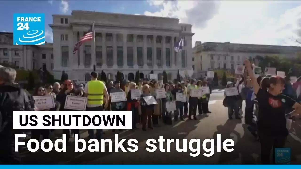 Food banks struggle as government shutdown enters 35th day • FRANCE 24 English