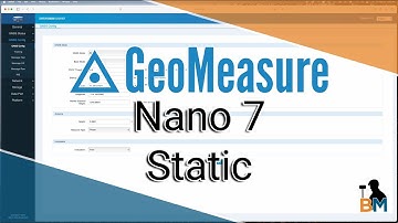 GeoMeasure Nano 7: Recording Static Data | Bench Mark