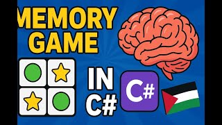 🧠 Memory Game in C# (.NET) | Test Your Mind & Focus 🎮 screenshot 2