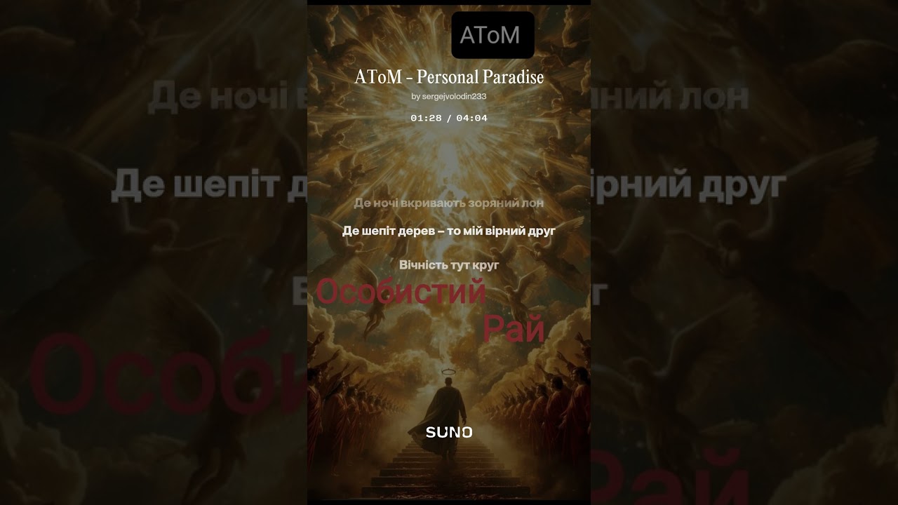 АТоМ - Особистий Рай #ukraine #music #rock #newmusic #українськамузика @АТоМ-о8н 