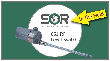 In the Field - 651 RF Level Switch in an Oil/Water Interface Application